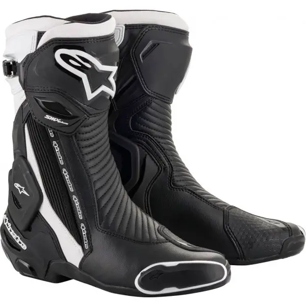 Alpinestars Smx Plus V2 racing boots Black White
