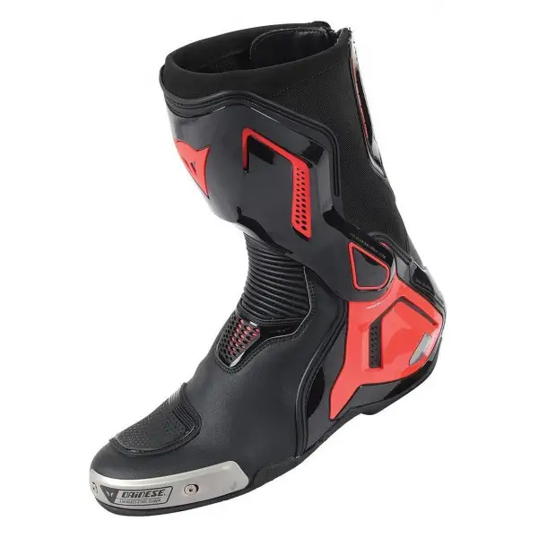 Stivali racing Dainese Torque D1 Out nero rosso fluo