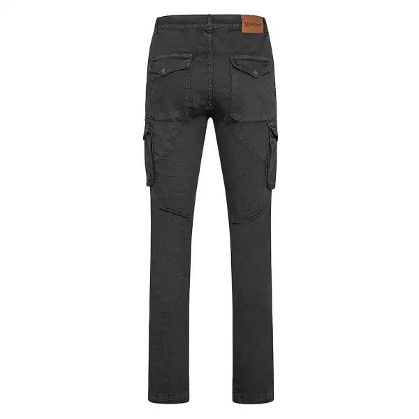 Pantaloni moto Carburo STRIDE CARGO CE Certificati Grigio Scuro