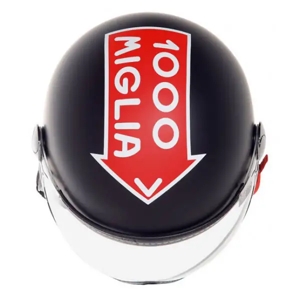 SUOMY 1000 Miglia Freccia Rossa jet helmet black