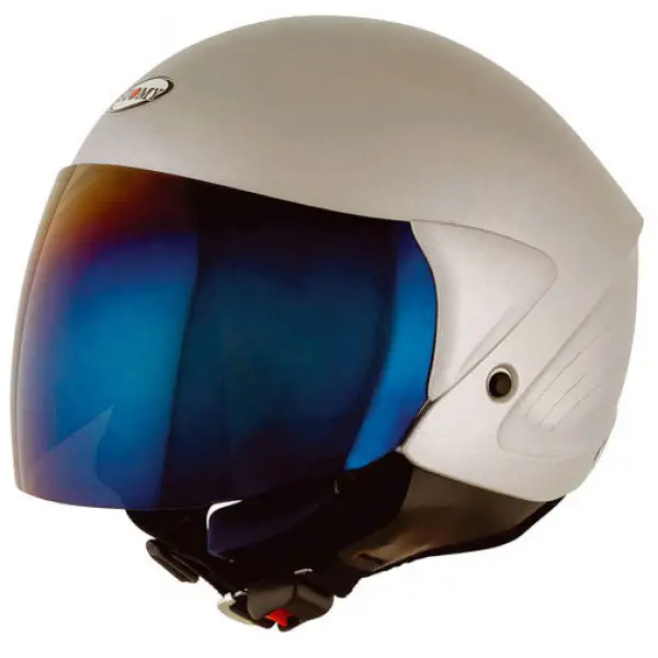 SUOMY Jet Light Plain jet helmet silver