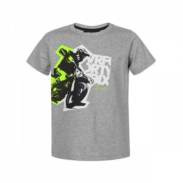 VR46 VRFORTYSIX Kid t-shirt Melange Grey