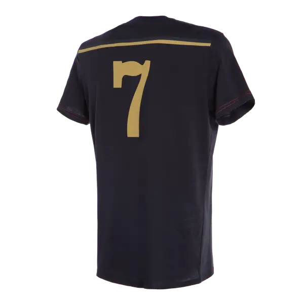 Dainese T-shirt Fast 7 black gold