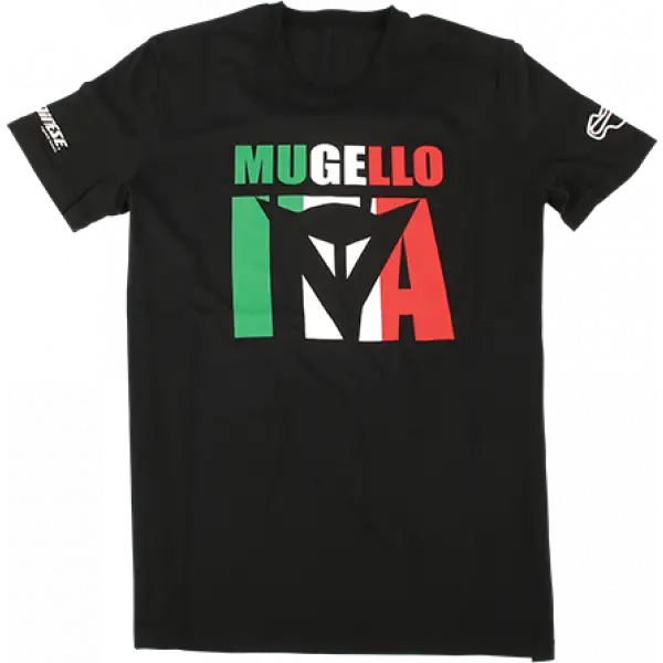 T-shirt Dainese Mugello D1 nero