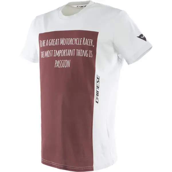 Dainese RACER-PASSION t-shirt Grey Burgundy