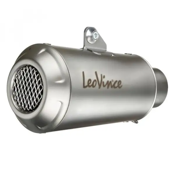 Leovince LV-10 steel silencer for Kawasaki