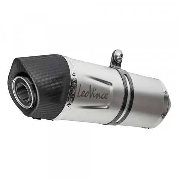 LeoVince LV One Evo homologated steel silencer for Honda