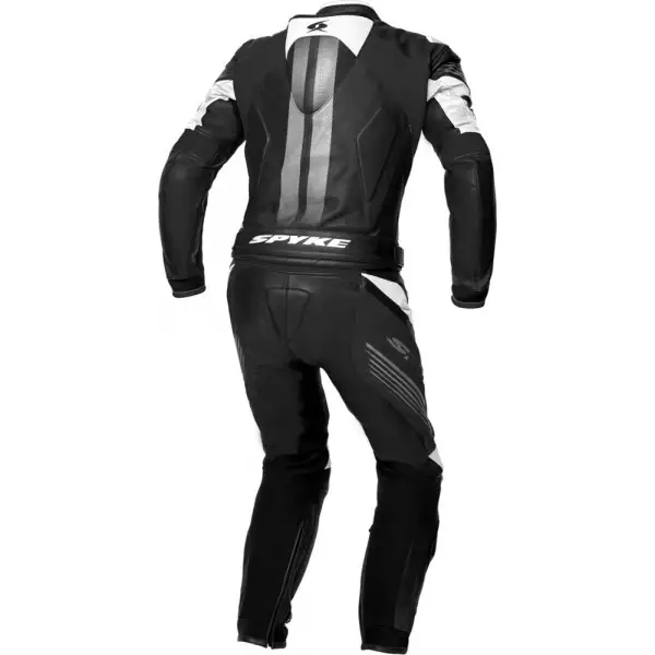 Spyke ESTORIL SPORT 2pc leather racing suit White Black