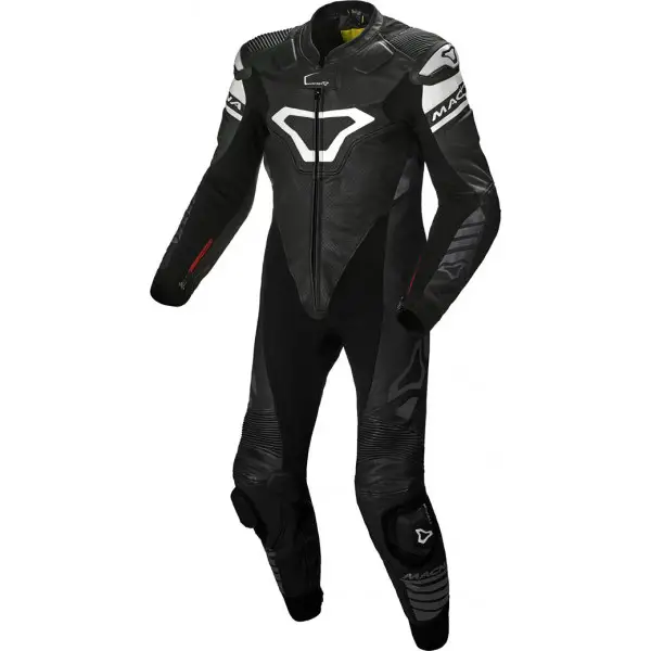 Macna Tracktix full leather suit Black