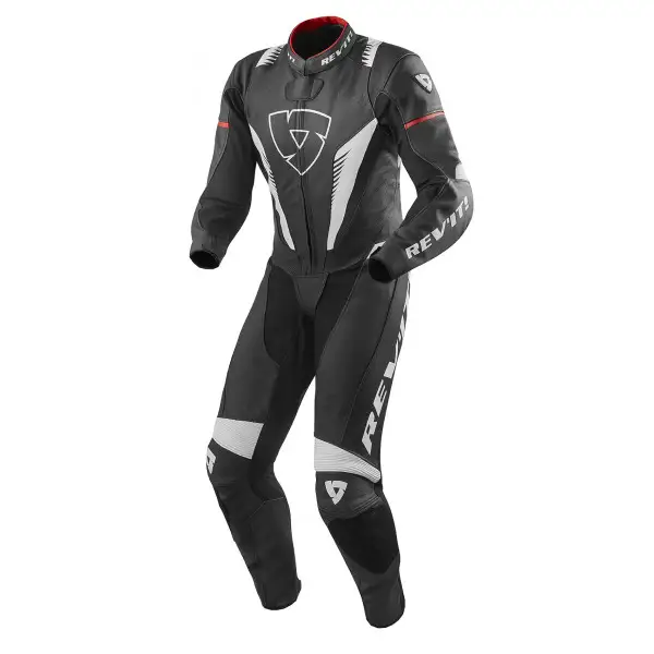 Rev'it One Piece Venom black white red