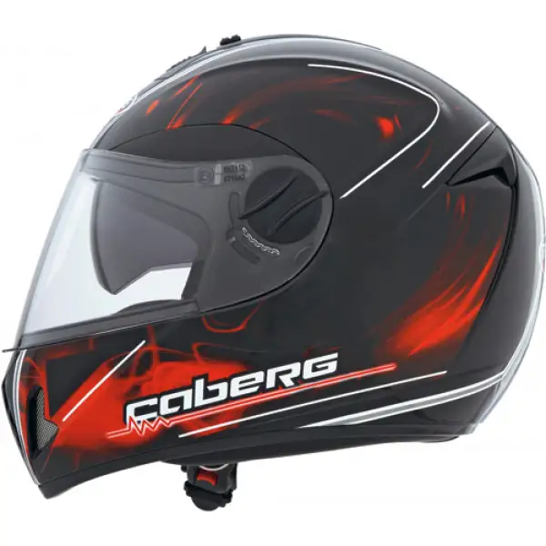 Caberg V2 407 Fluid  full-face helmet black-red