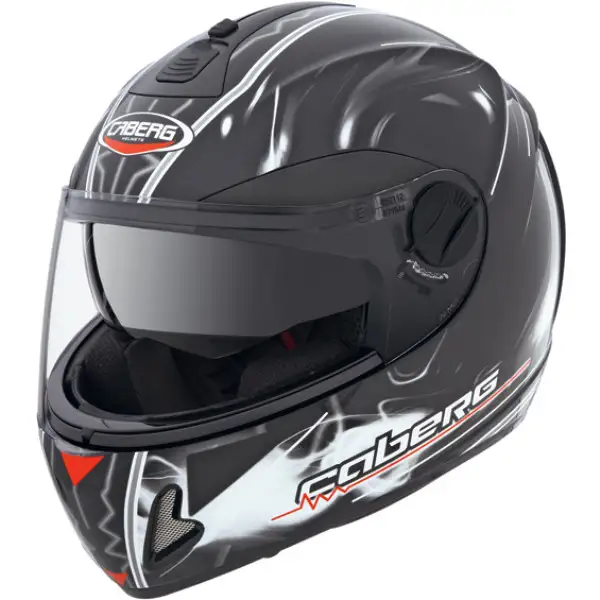 Caberg V2 407 Fluid  full-face helmet black-white