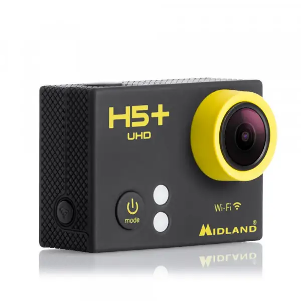 Midland H5 Plus Action Camera with LCD screen 2 inches