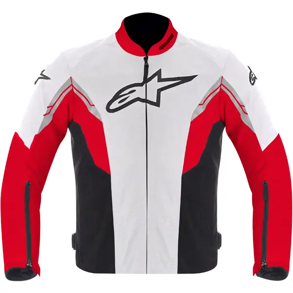Alpinestars VIPER AIR textile jacket white-red-black