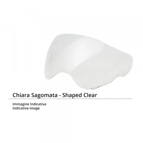 Givi shaped clear visor for Jun ior3