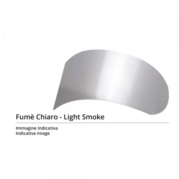 Scorpion light smoke visor for KDF16 - EXO-1400 Pinlock Ready