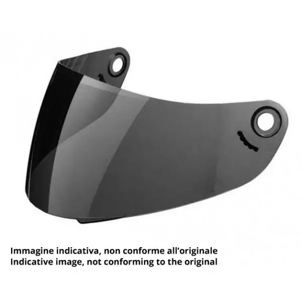 Motocubo smoke visor for Jet Sun Evo