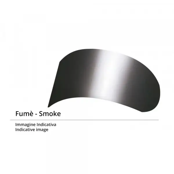 SMK smoked solar visor for Twister - Glide - Hybrid