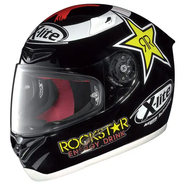 X-Lite X-802R Replica Lorenzo black full face helmet