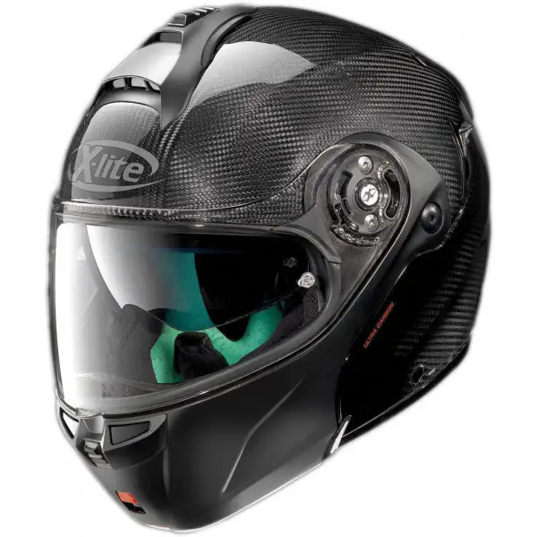 X-lite X-1004 Ultra Carbon Dyad carbon flat black Flip-Up helmet