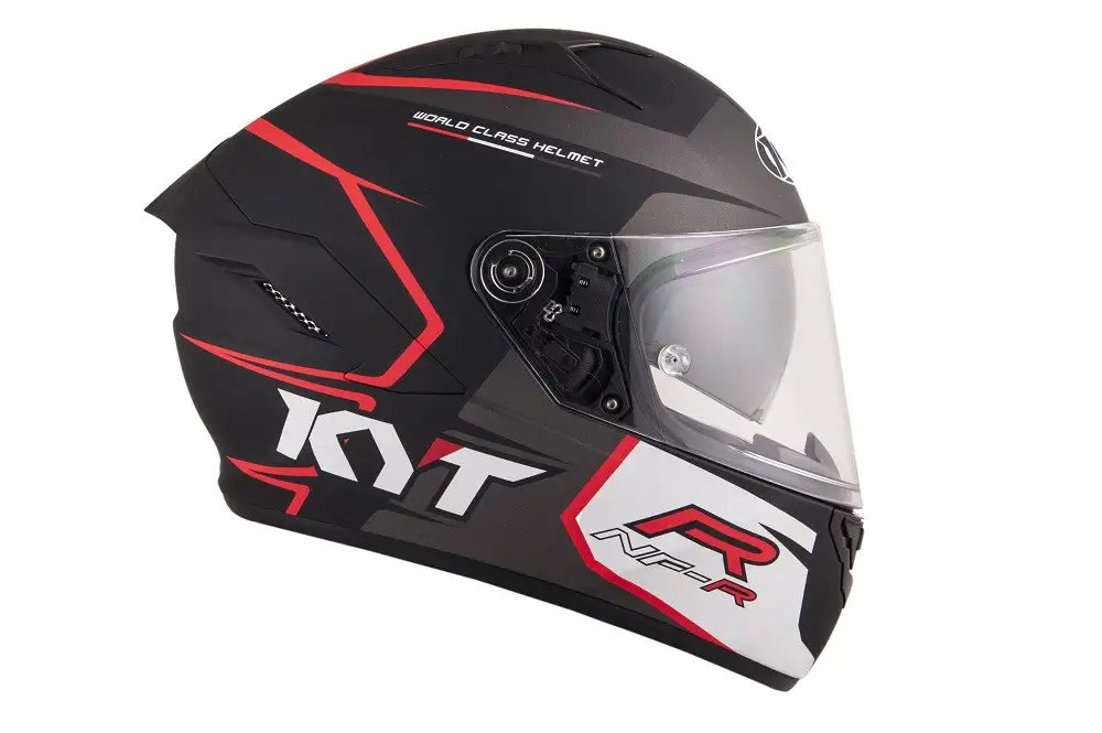 Kyt Full Face Helmet Nf R Track Matt Grey