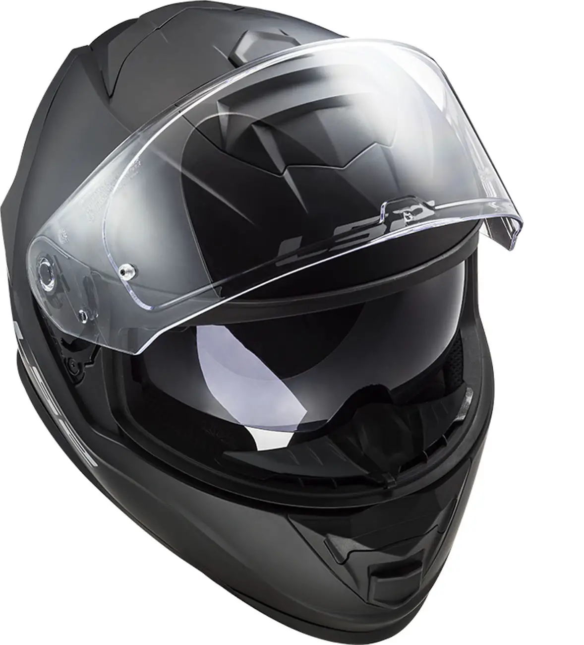 LS2 FF800 STORM SOLID full face helmet MATT BLACK