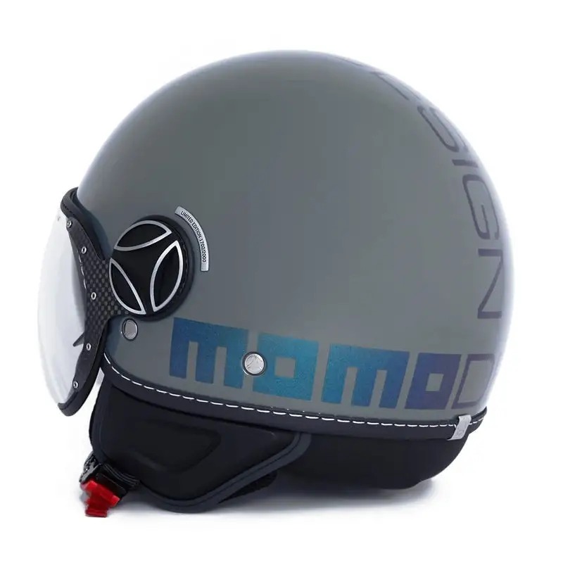 Momo design Casco Jet Fighter EVO Blu