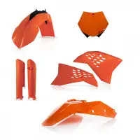Acerbis Plastic Kit for KTM SX-F 07/10 Orange