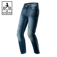 Befast ULTRON CE Certified Motorcycle Jeans with Aramid Fiber Blue Super Stone