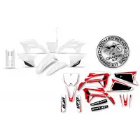 Plastic kit decals Ufo Apodis Honda White
