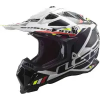 LS2 Cross Helmet MX700 SUBVERTER STOMP White Black ECE 22-06