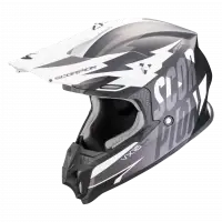 Cross Scorpion helmet VX 16 EVO AIR SLANTER Black Silver