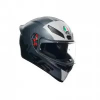 Full-face helmet AGV K1 S E2206 LIMIT 46 Grey