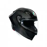 Full-face helmet AGV PISTA GP RR E2206 DOT MPLK MONO GLOSSY CARBON Carbon Black