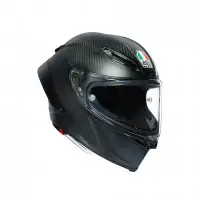Full-face helmet AGV PISTA GP RR E2206 DOT MPLK MONO MATT CARBON Carbon Black