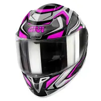 Givi 50.9 ATOMIC full face helmet Titanium Silver Pink