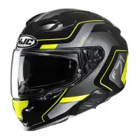 Hjc Fine helmet F71 shiny fluo yellow arcan