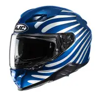 Hjc F71 zen shiny blue zen helmet