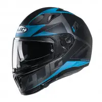 HJC i70 ELUMA full face helmet MC2SF Black Blue
