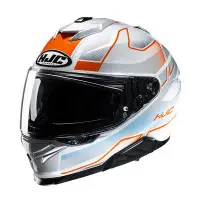 Hjc Full helmet i71 iorix blue orange blue