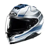 Hjc Full helmet i71 Iorix shiny blue
