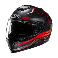 Hjc Full helmet i71 Iorix opaque red