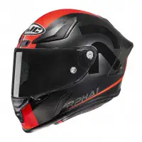 Full face helmet HJC RPHA1 SENIN in MC1SF fiber Matt Black Red