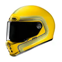 Hjc Full helmet V10 Foni shiny yellow