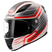 LS2   FF353 Rapide 2 Circuit full-face helmet white