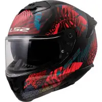 LS2   FF808 Stream II Jungle pink blue full-face helmet