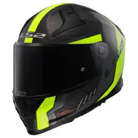 LS2  Full-face helmet  FF811 Vector 2 Carbon Grid yellow