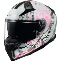 LS2 Full face helmet F811 VECTOR II DARFLO White Pink ECE 22-06