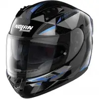 Nolan N60-6 WIRING Full-face Helmet Blue Silver