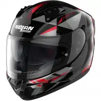 Nolan N60-6 WIRING Full-face Helmet Red Silver
